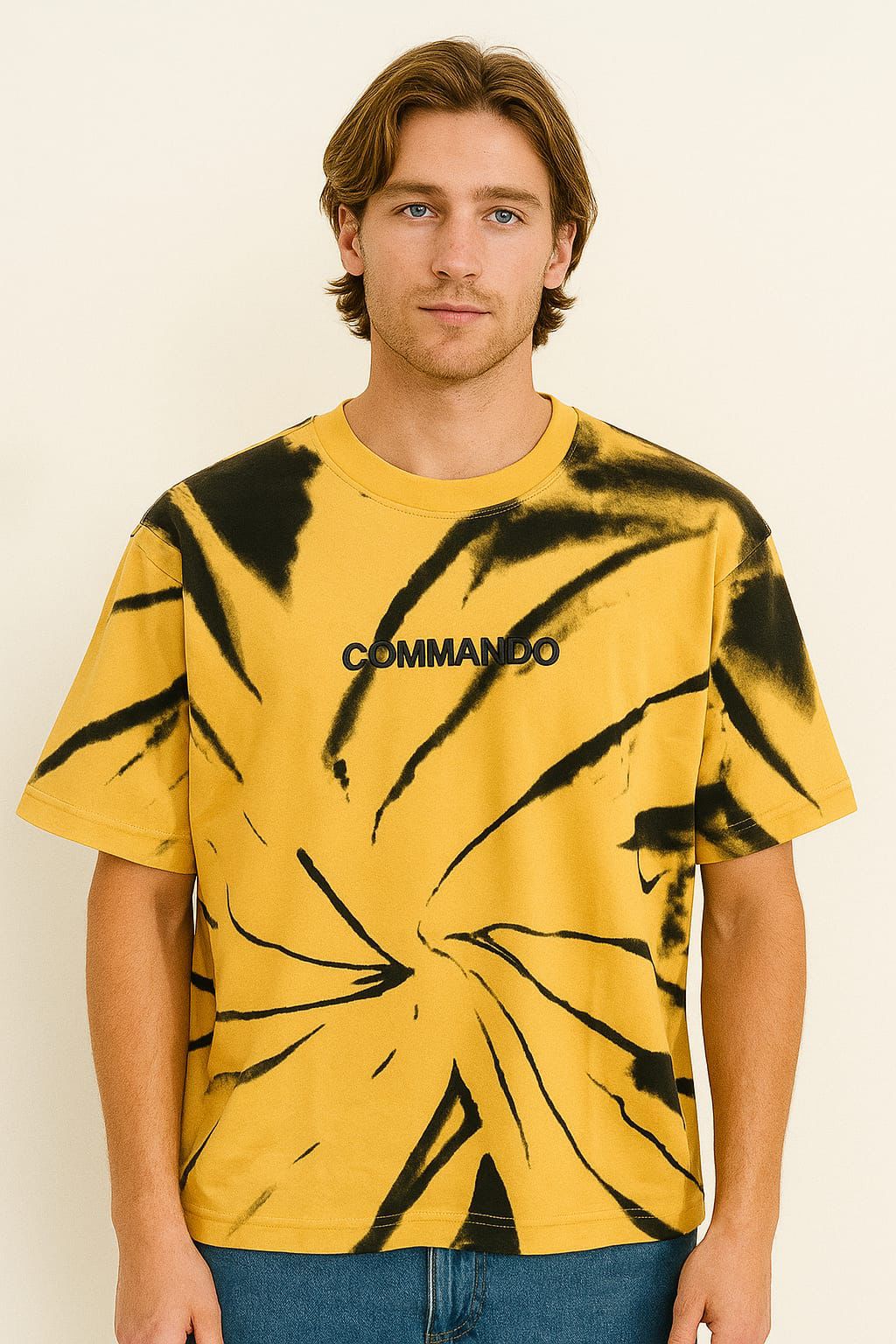 DROP SHOLDER Yellow